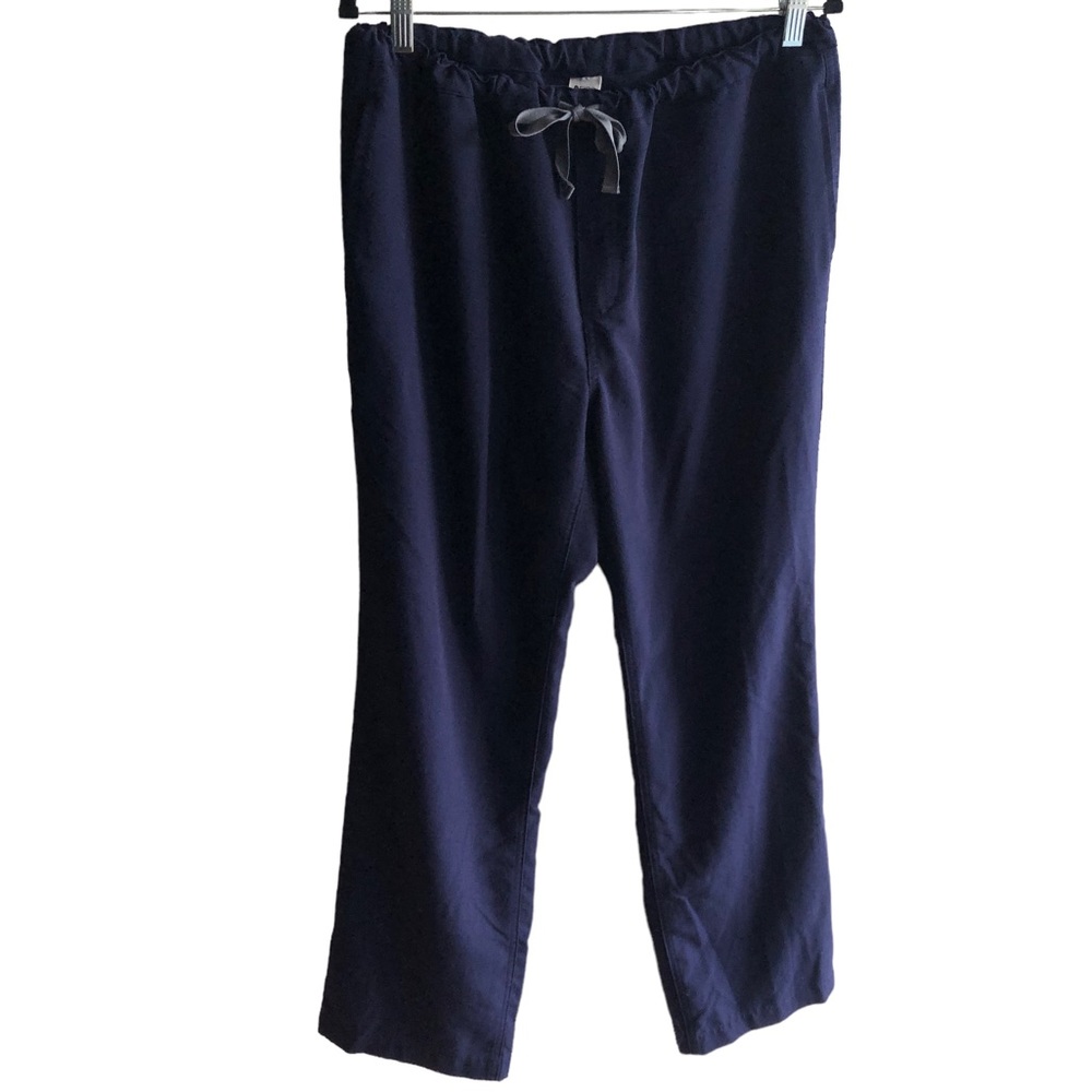 Figs Navy Medical Scrub Pants with Drawstring and Pockets Size Women’s Medium
